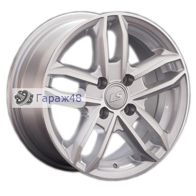 LS 376 R16 / 7J PCD 5x114.3 ET 40 ЦО 73.1 Литые Серебристый полированный
